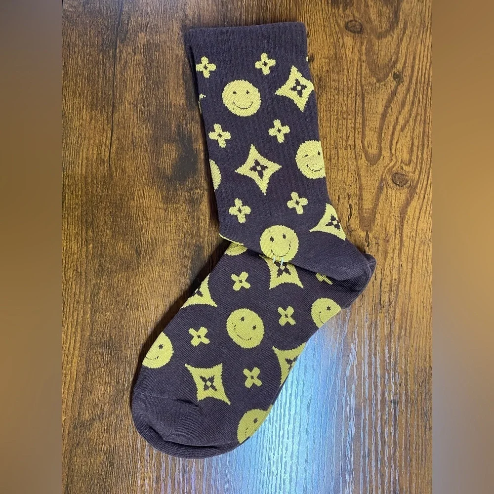Luxury LV Crew Socks